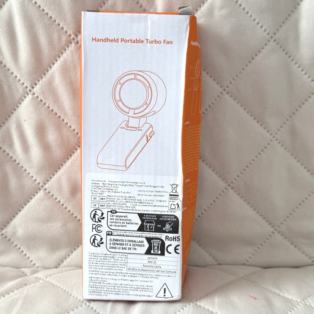 Handheld Portable Fan - Picture 5 of 7